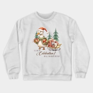 Christmas Wishes Quote Crewneck Sweatshirt